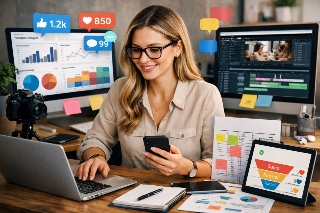 Marketing i Social Media, które sprzedają, gdy Ty śpisz